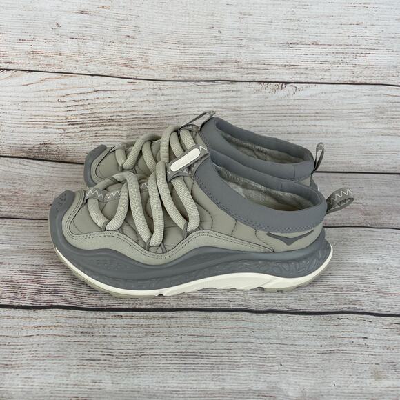 HOKA ONE U ORA PRIMO Men's Sz 6 Slide Shoes Frost Gray - Picture 7 of 11